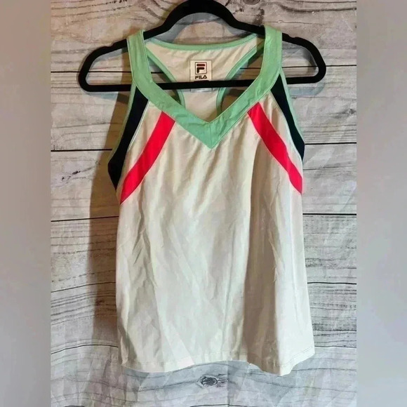 Fila color block workout tank top - Picture 1 of 5